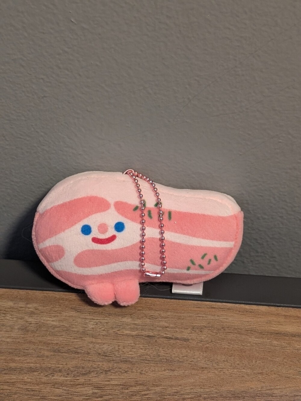 Baconni Mini Bacon Plush Keychain The recorder Factory Mochithings